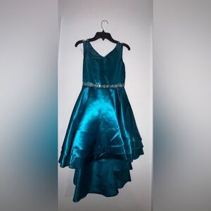 Formal high low dress.